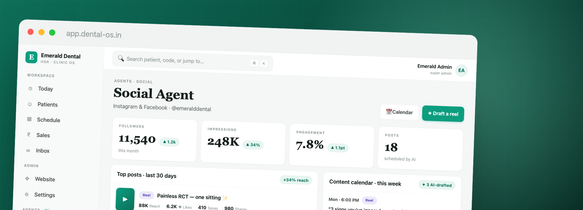 MadeFindable — posts & updates screen