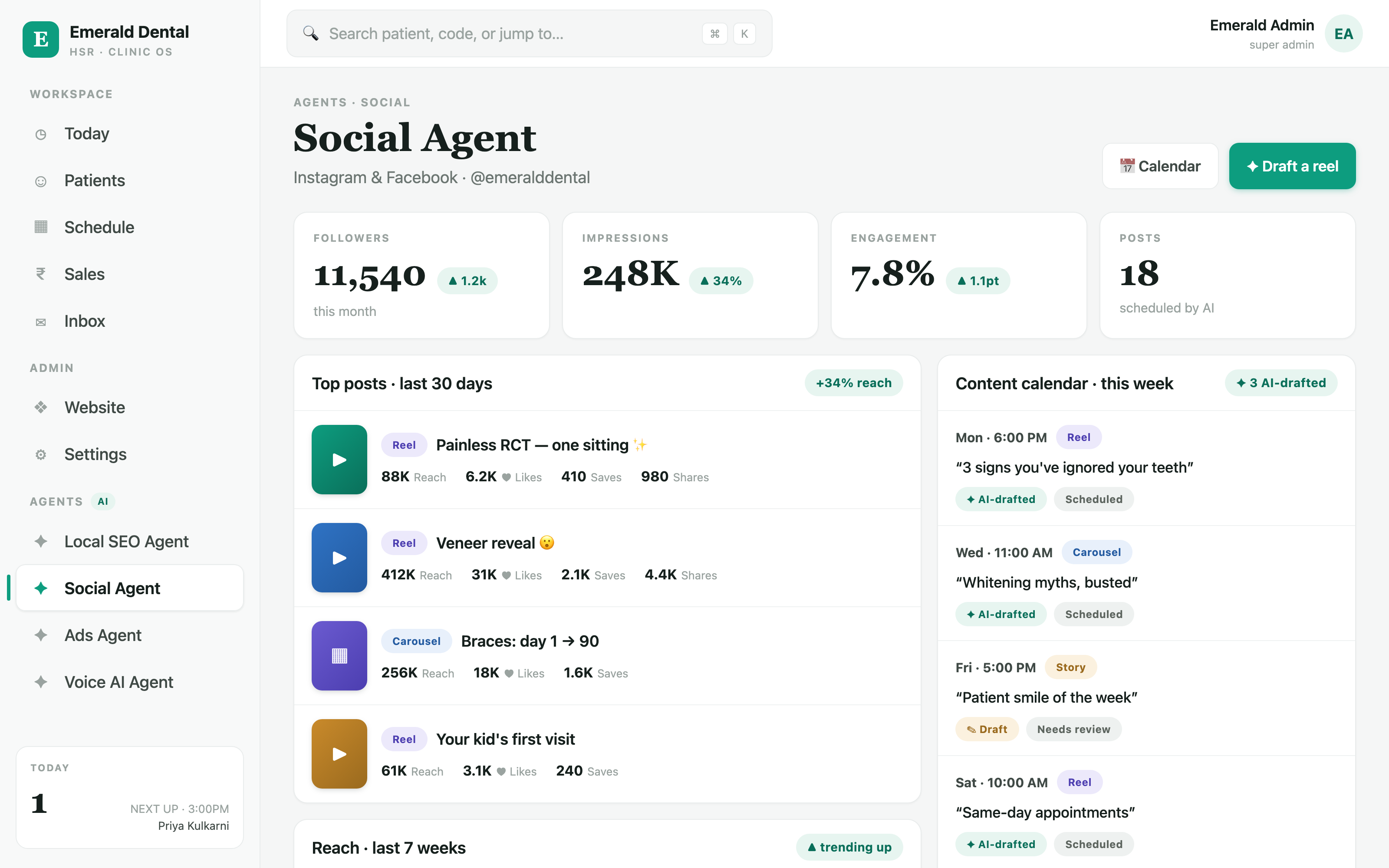 MadeFindable — Reviews & Reputation dashboard