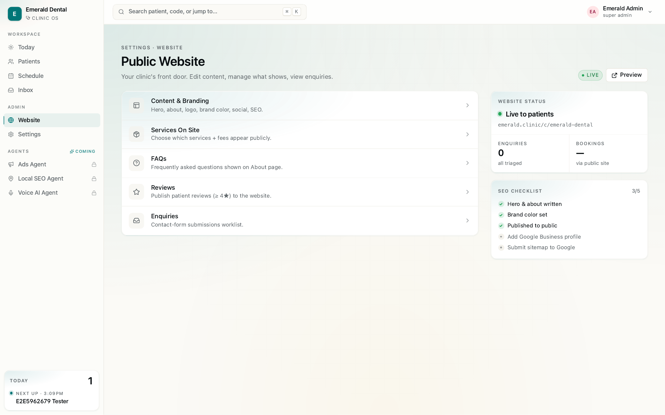 MadeFindable — profile manager